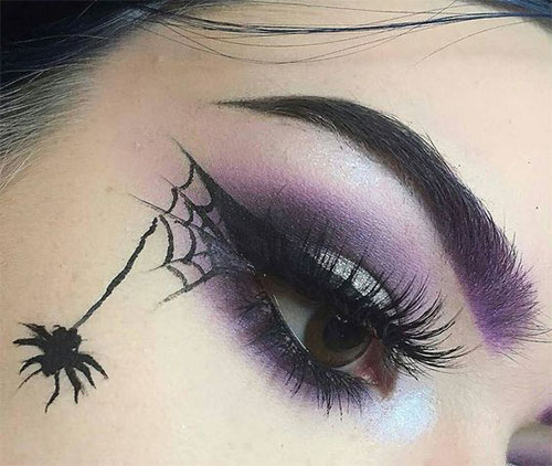 Easy Halloween Eye Makeup 15 Halloween Eye Makeup Ideas Looks For Girls Women 2018
