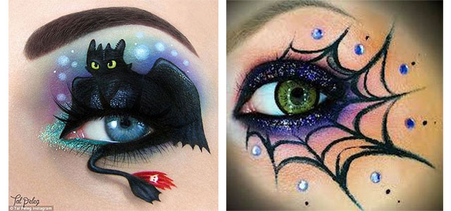 Easy Halloween Eye Makeup 15 Spooky Halloween Eye Makeup Ideas Looks 2016 Modern Fashion Blog