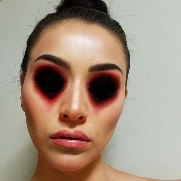 Easy Halloween Eye Makeup 23 Creative Diy Halloween Makeup Ideas Stayglam