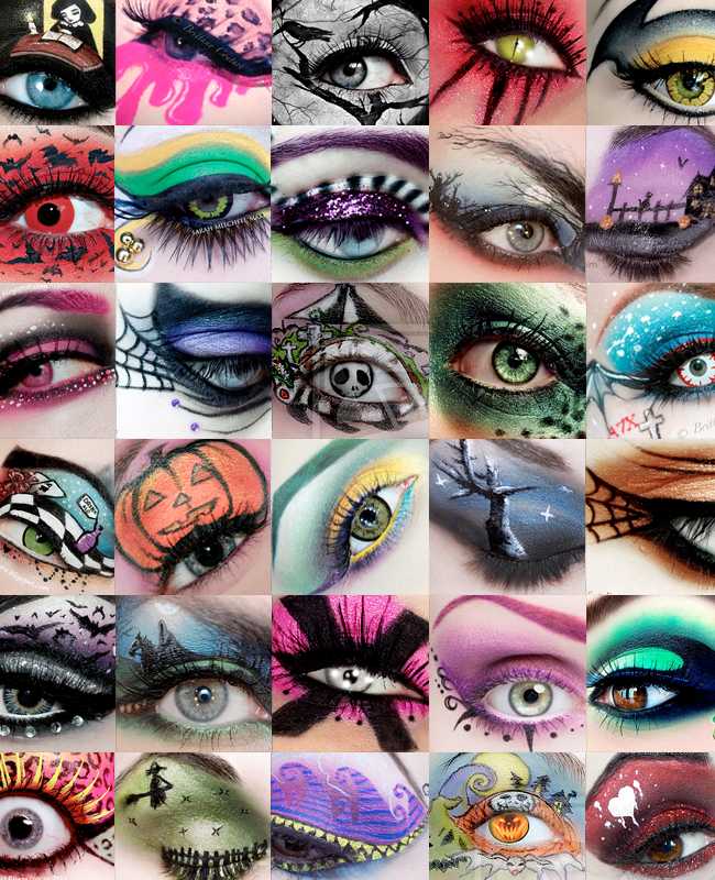 Easy Halloween Eye Makeup Halloween Eye Makeup Images Halloween Arts