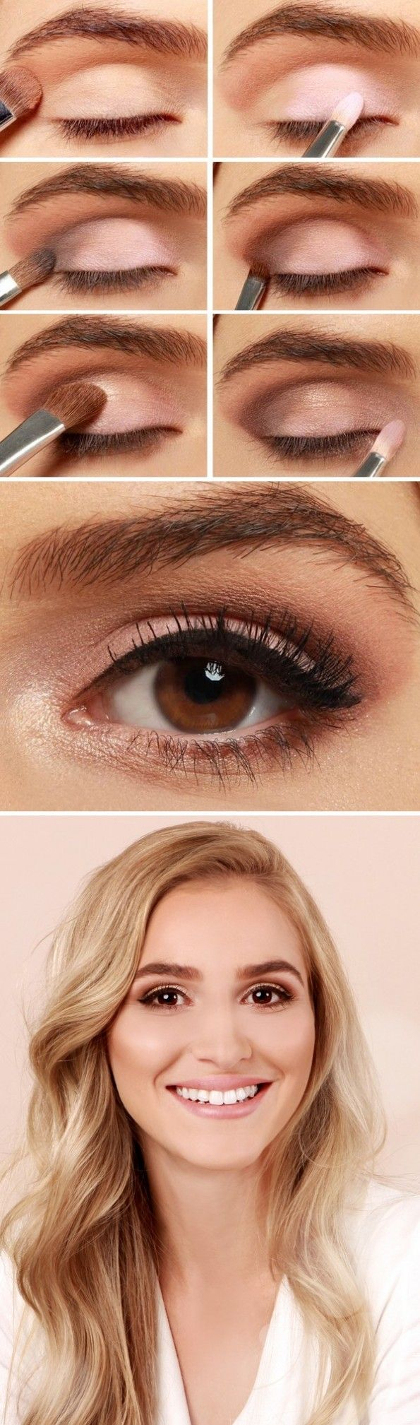 Easy Natural Eye Makeup Tutorial 27 Pretty Makeup Tutorials For Brown Eyes Styles Weekly