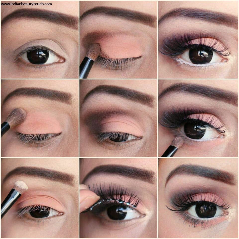 Easy Smokey Eye Makeup How To Do Easy Brown Smokey Eye Makeup Indian Beauty Touch