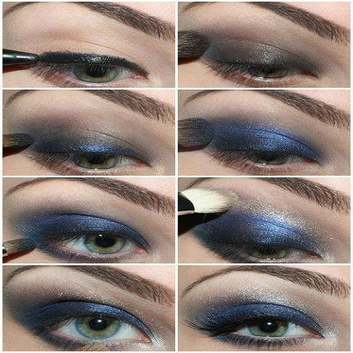Evening Makeup Blue Eyes How To Do Smokey Eye Makeup Top 10 Tutorial Pictures For 2019