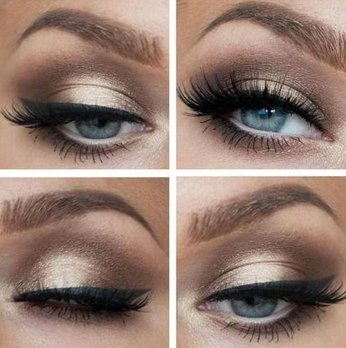 Evening Makeup Blue Eyes Top 10 Colors For Blue Eyes Makeup 2195258 Weddbook