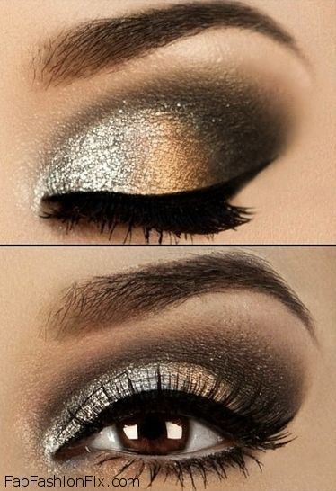 Evening Smokey Eye Makeup Golden Smokey Eye Makeup Tutorial Lisa Eldridge Fab Fashion Fix