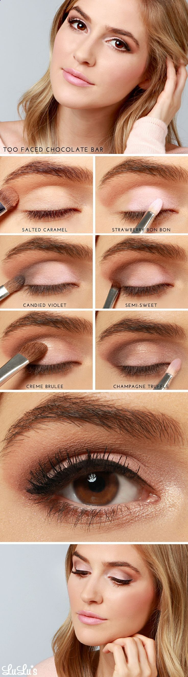 Everyday Makeup Ideas For Brown Eyes 27 Pretty Makeup Tutorials For Brown Eyes Styles Weekly