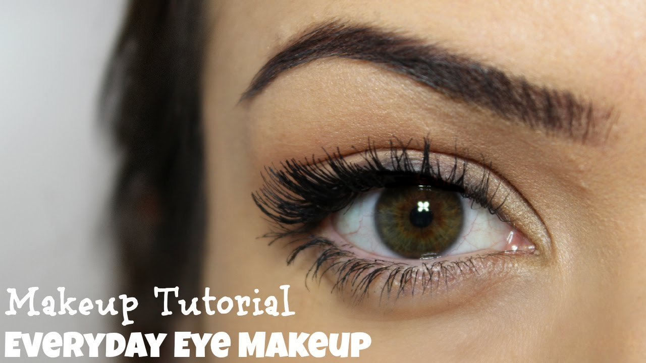 Everyday Makeup Ideas For Brown Eyes Everyday Eye Makeup 5 Steps Makeup Tutorial Youtube