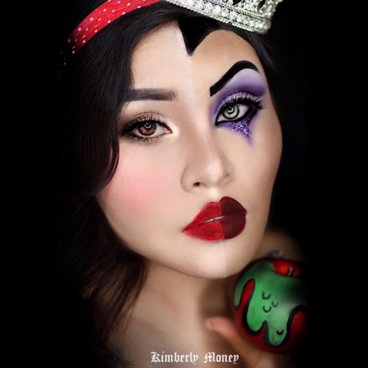 Evil Queen Eye Makeup Disney Villain Princess Combination Makeup Popsugar Beauty