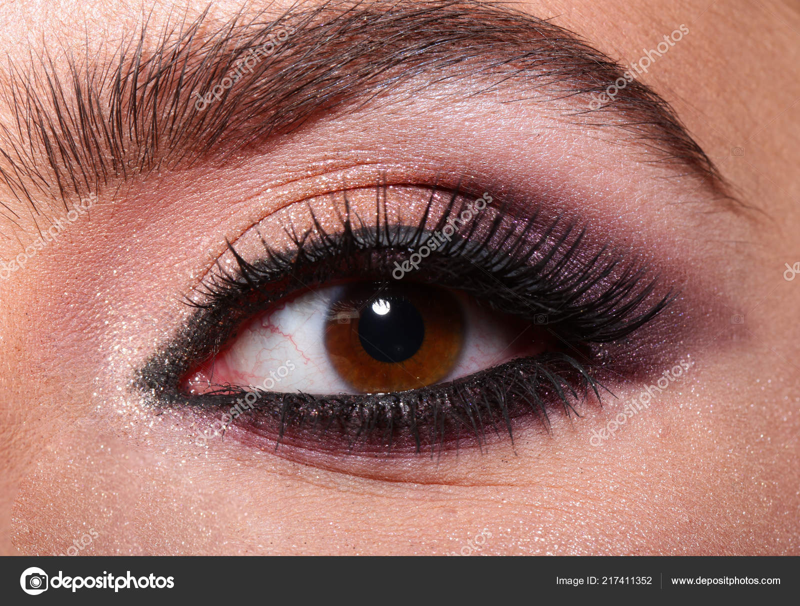 Extreme Eye Makeup Woman Eye Beautiful Makeup Beautiful Female Eye Extreme Long