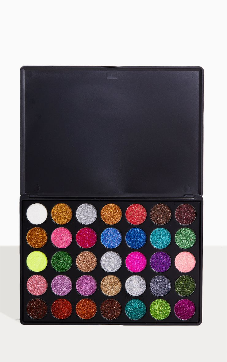 Eye Glitter Makeup Kandi 35 Shade Glitter Eyeshadow Palette Prettylittlething