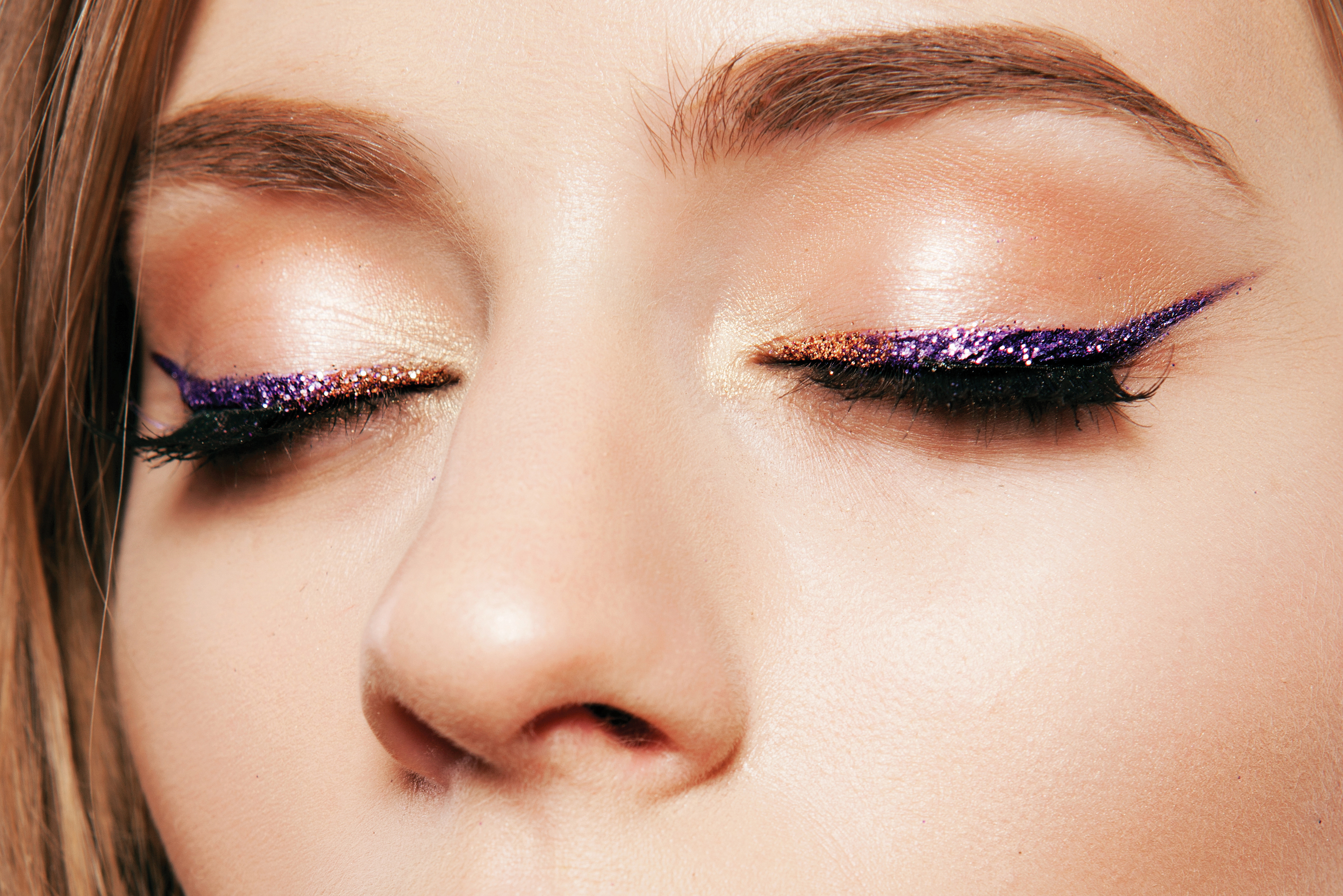 Eye Glitter Makeup Yes You Can Rock Glitter Makeup Fabfitfun