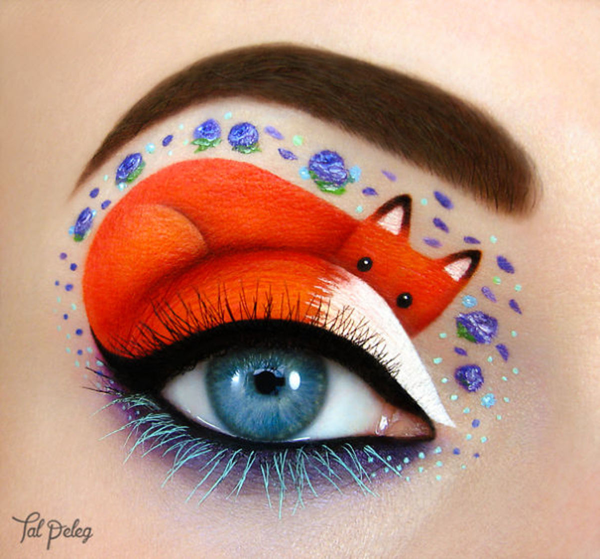 Eye Makeup Art Artist Uses Peoples Eyes As The Canvas For Her Incredible Artworks