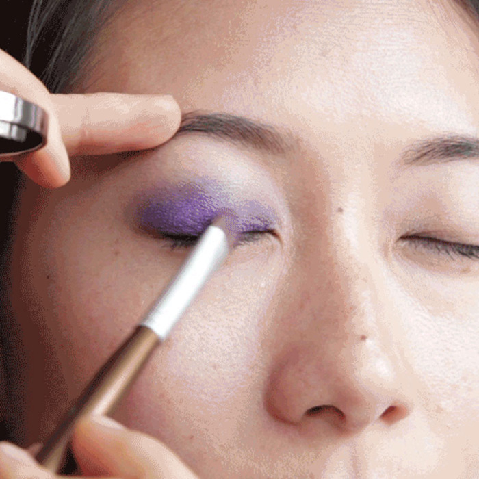 Eye Makeup Asian How To Apply Purple Eye Shadow To Asian Eyes