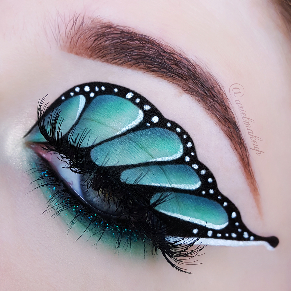 Eye Makeup Butterfly Ariel Make Up Make Up Beauty With A Princess Touch Make Up