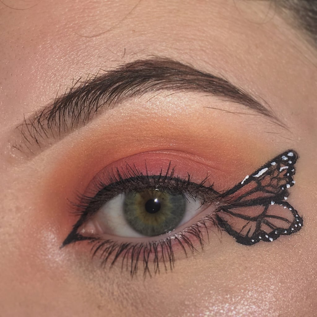 Eye Makeup Butterfly Butterfly Eye Makeup Instagram Beauty Trend Popsugar Beauty