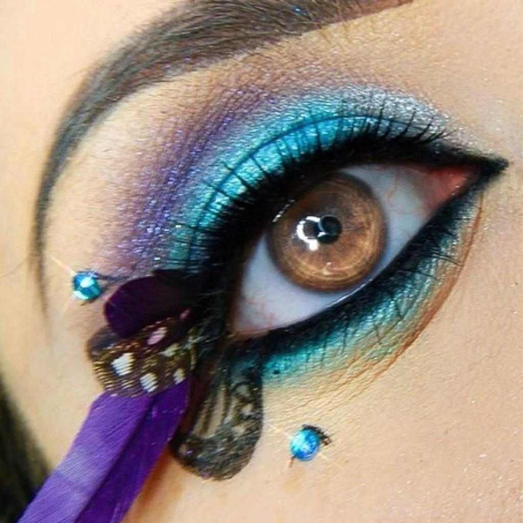 Eye Makeup Butterfly Butterfly Inspired Eye Makeup