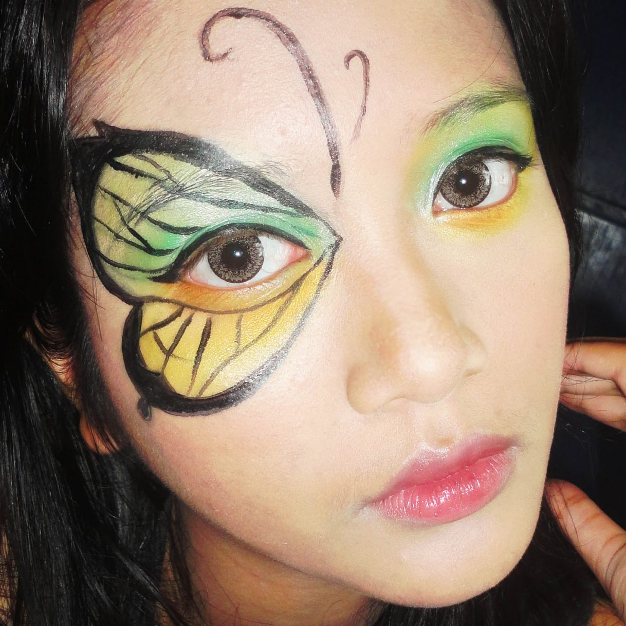 Eye Makeup Butterfly How To Do Butterfly Eye Makeup