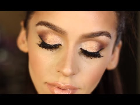 Eye Makeup For Beige Dress Gold Bronze Smokey Eye Makeup Tutorial Youtube