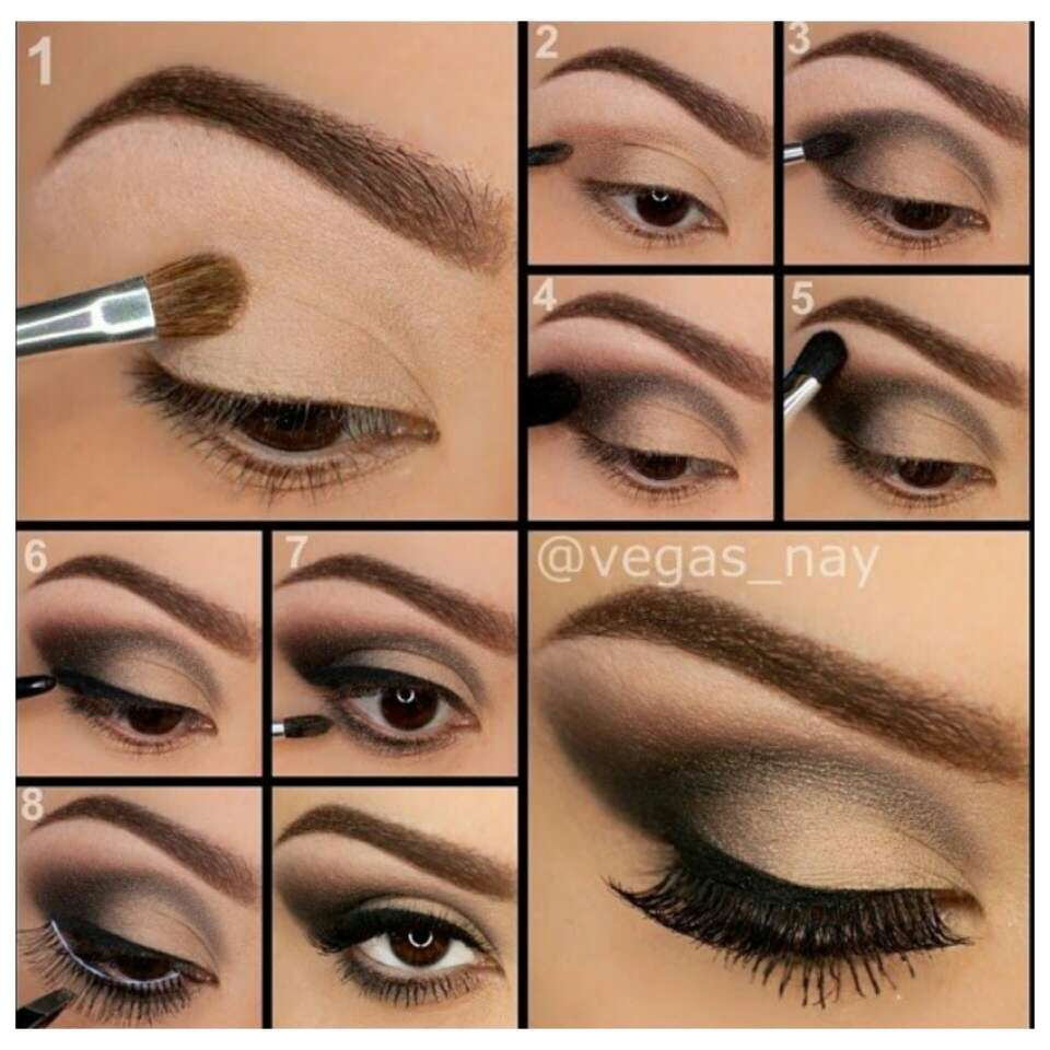 Eye Makeup For Brown Eyes Steps 10 Easy Step Step Makeup Tutorials For Brown Eyes
