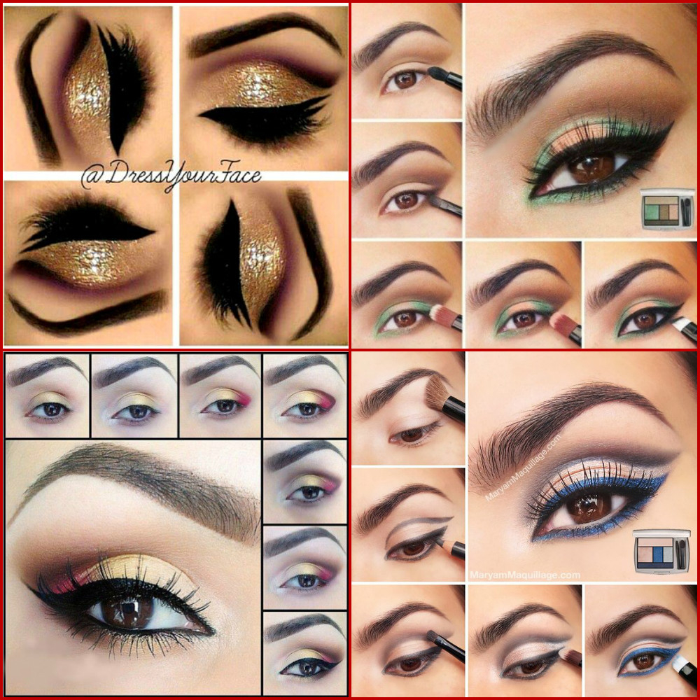 Eye Makeup For Brown Eyes Steps Perfect Makeup For Brown Eyes Day Night Evening