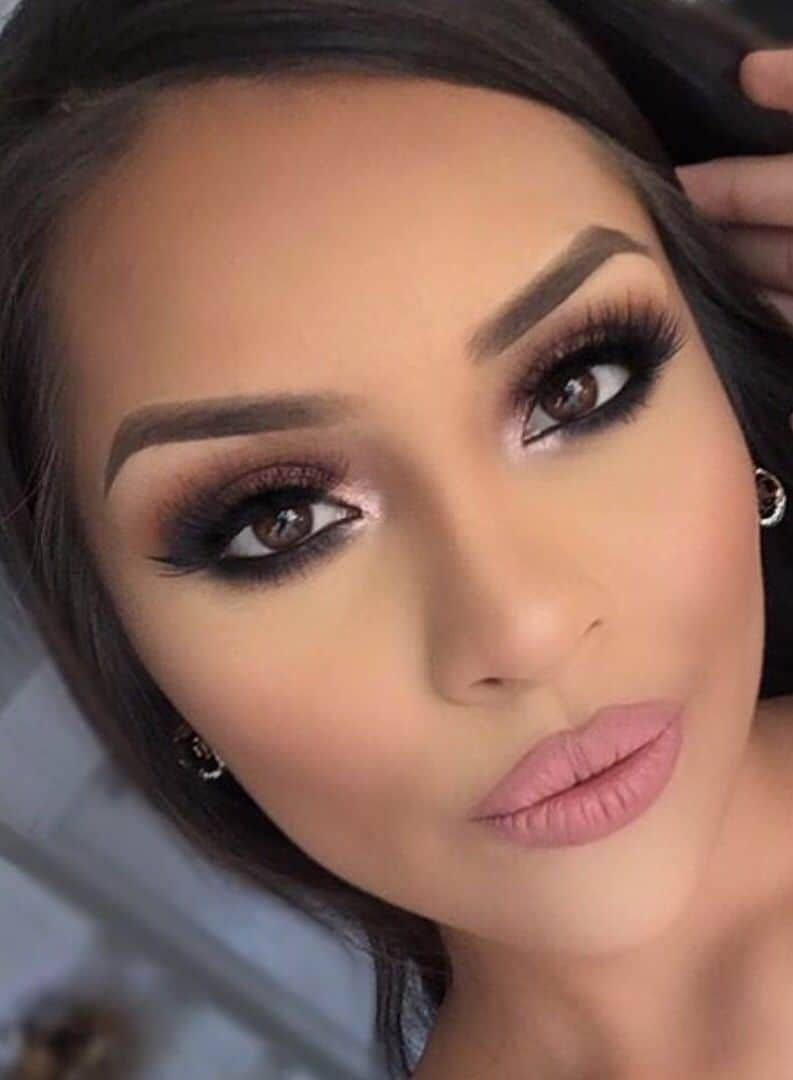 Eye Makeup For Dark Brown Eyes Wedding Makeup For Brown Eyes Wedding Pinners