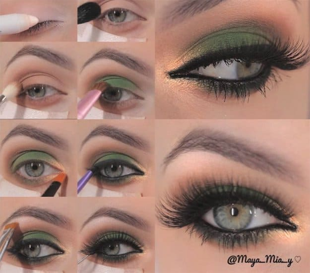 Eye Makeup For Day 16 Wearable St Patricks Day Makeup Tutorials Holiday Looks