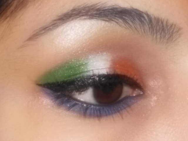 Eye Makeup For Day Eyes O Mania Series Part 4 Independence Day Inspired Eye Makeup