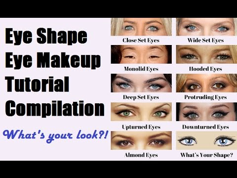 Eye Makeup For Eye Shape Special Eye Shape Eye Makeup Tutorial Compilation Youtube