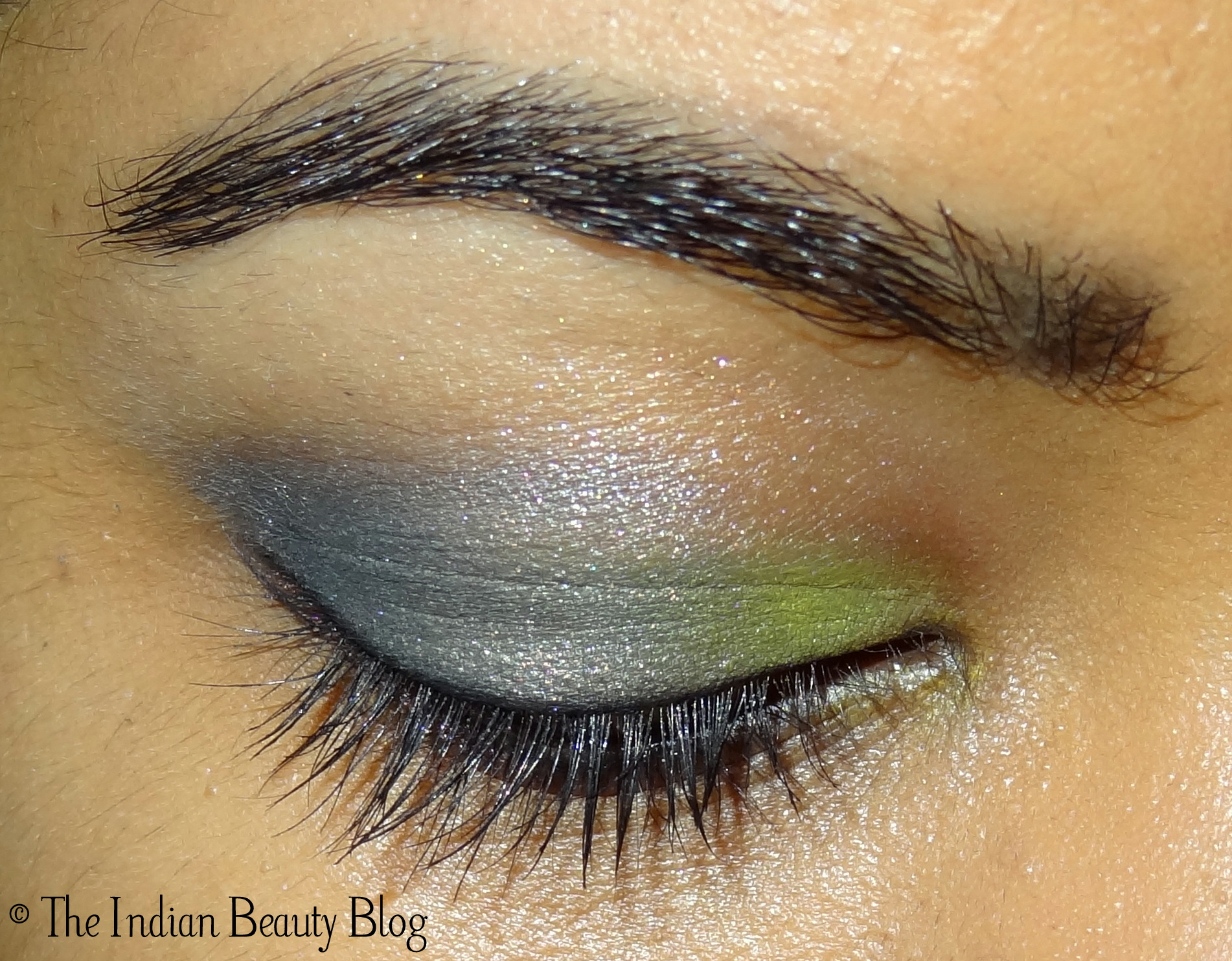 Eye Makeup For Grey Eyes 30 Days Eye Makeup Challenge Look 18 Grey The Indian Beauty Blog
