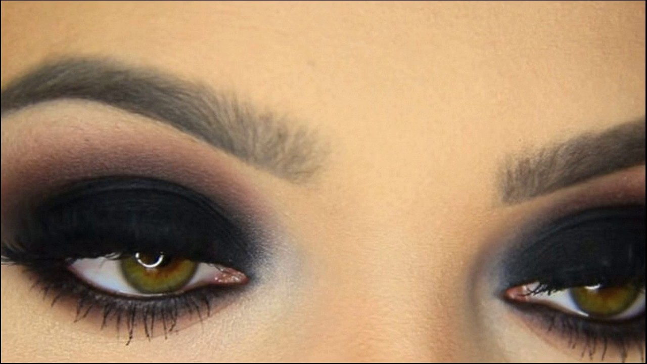 Eye Makeup For Hazel Eyes Classic Black Smokey Eye Makeup For Hazel Eyes Pop How To Make At