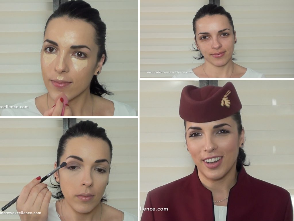 Eye Makeup For Interview Qatar Airways Makeup Tutorial Cabin Crew Excellence