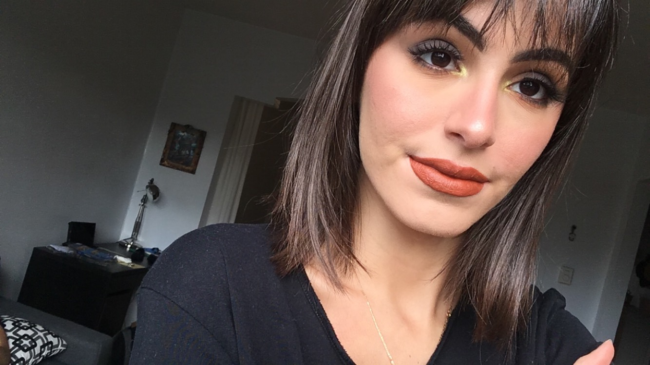 Eye Makeup For Orange Lips Autumnal Makeup Look Smokey Eye Burnt Orange Lips Mademoiselle