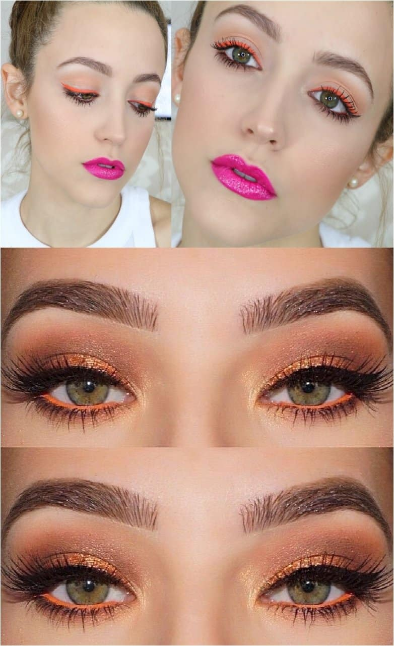 Eye Makeup For Orange Lips Perfect Eye Shadow To Complement Green Eyes Ritely