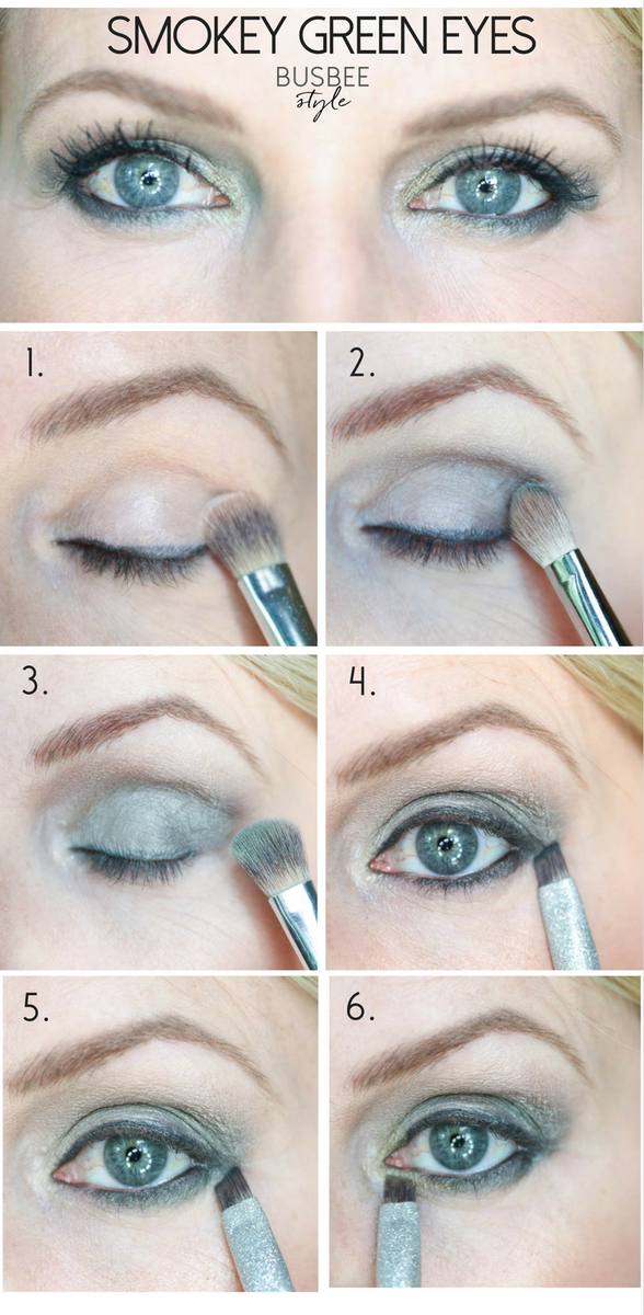 Eye Makeup For Over 40 Beauty Tips Makeup Tutorial Green Eyeshadow Beauty Over 40
