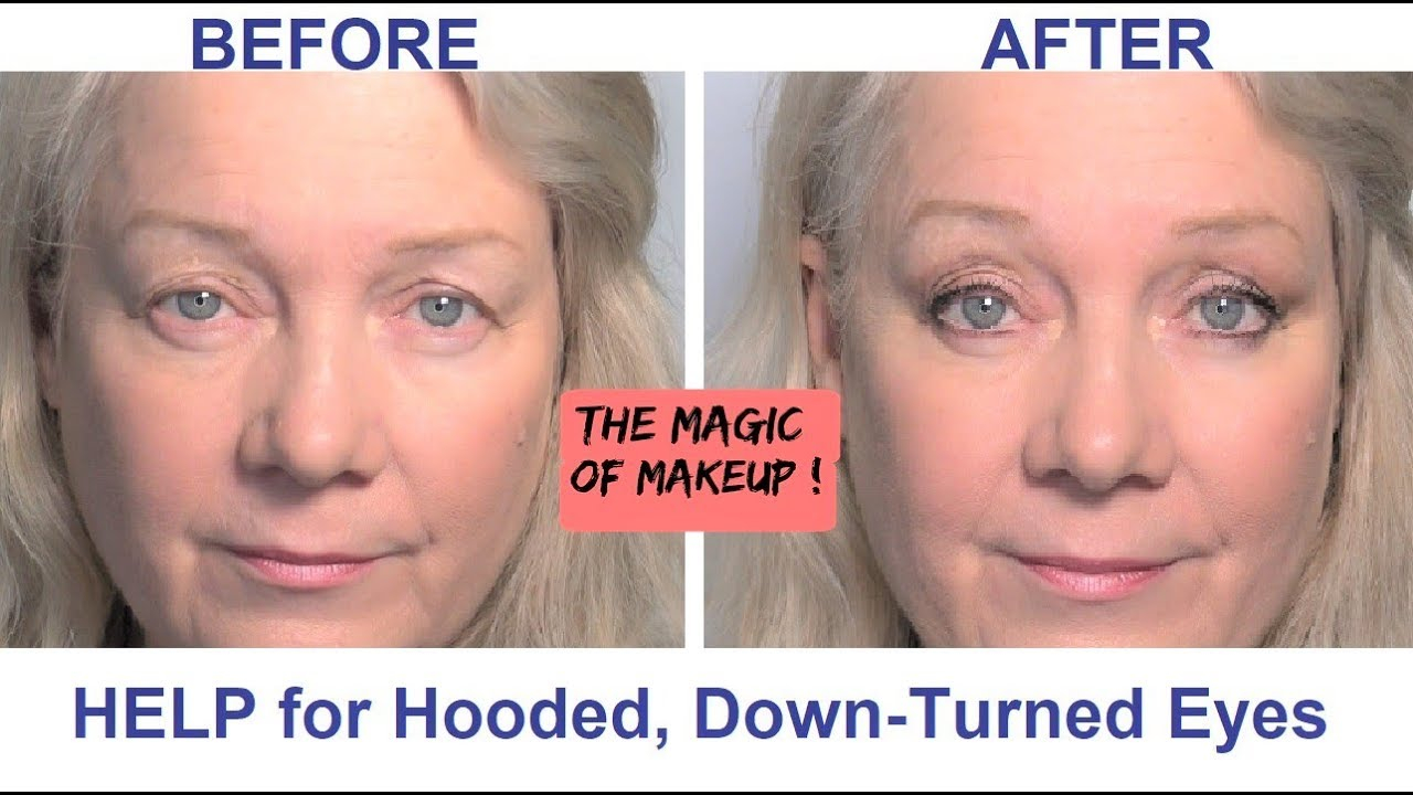 Eye Makeup For Over 50 Hooded Downturned Eyes Lifted Revamped Makeup Tips Video For Women