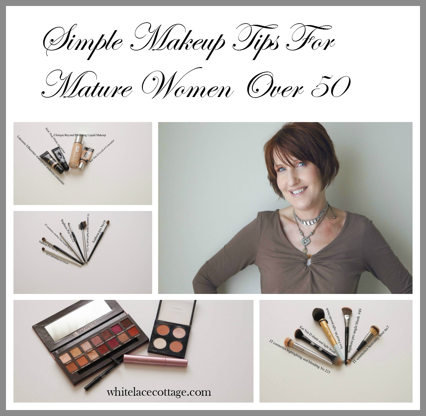 Eye Makeup For Over 50 Simple Makeup Tips For Mature Women Over 50 White Lace Cottage