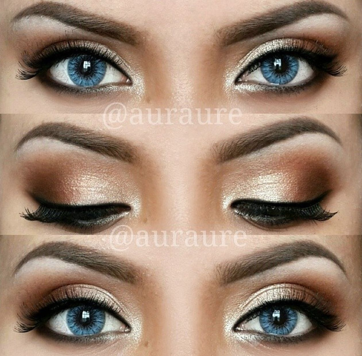 Eye Makeup For Prom 12 Easy Ideas For Prom Makeup For Blue Eyes Prom Prom Makeup