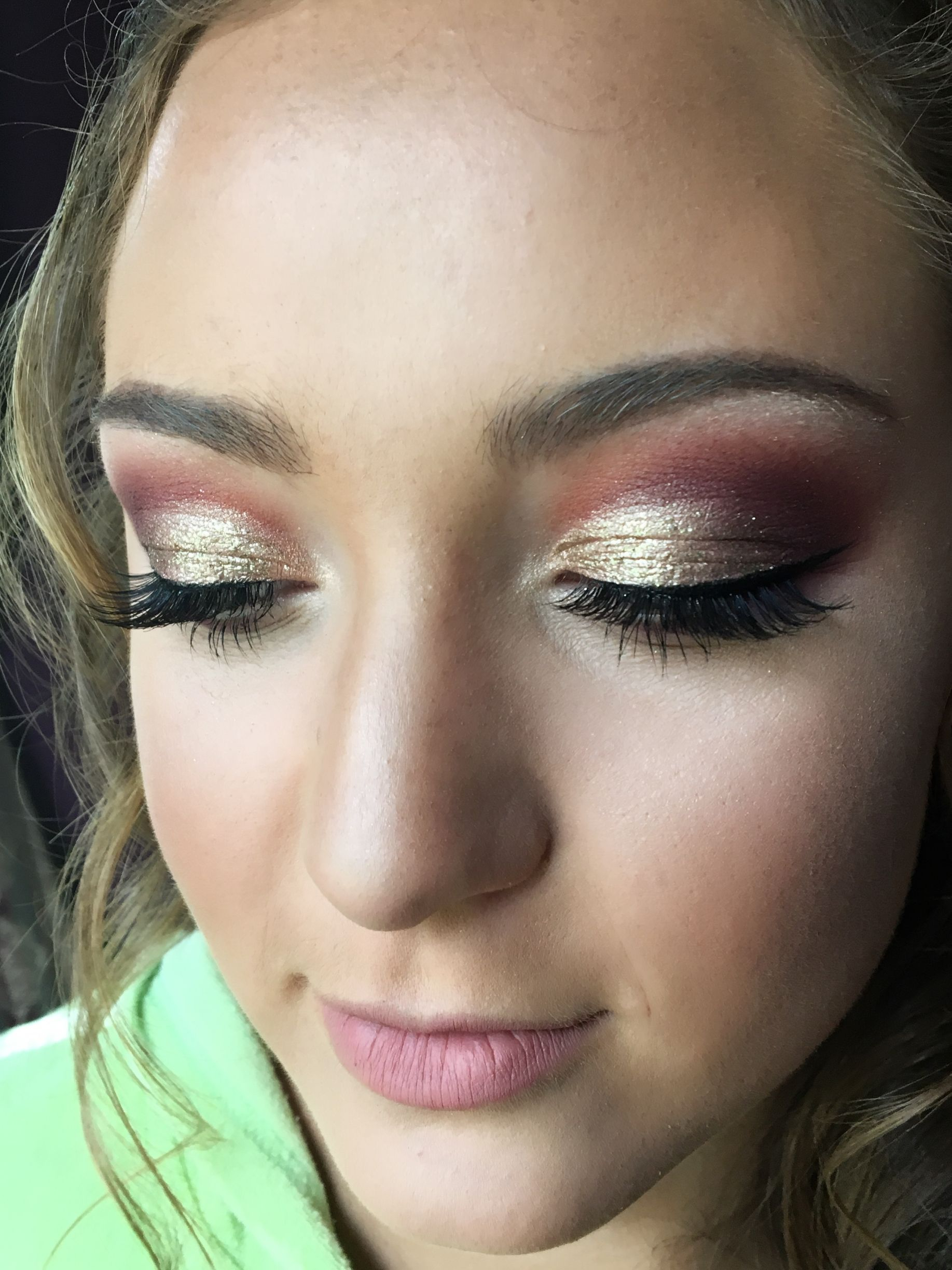 Eye Makeup For Prom Prom Makeup Maroon And Gold Makeup Smokey Eye Makeup Prom Look
