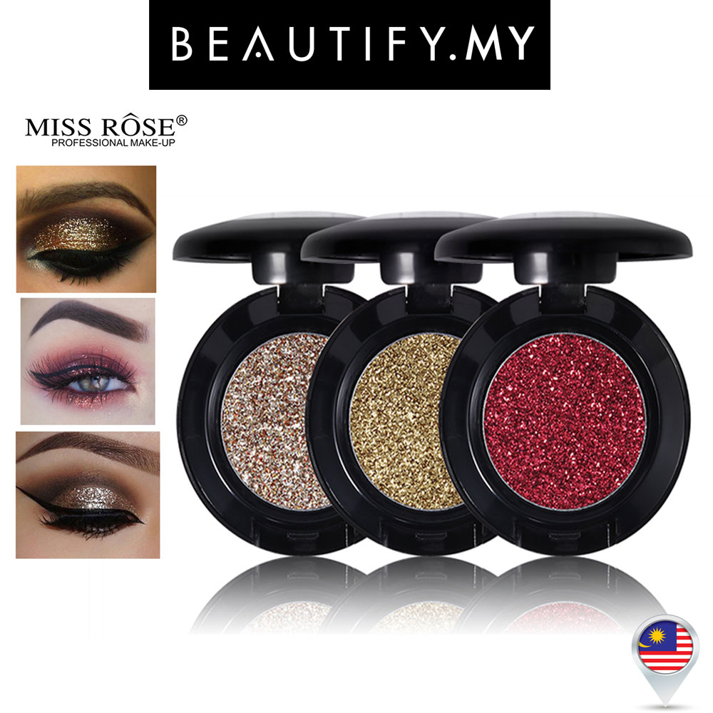 Eye Makeup Glitter Miss Rose Professional Eye Shadow Glitter