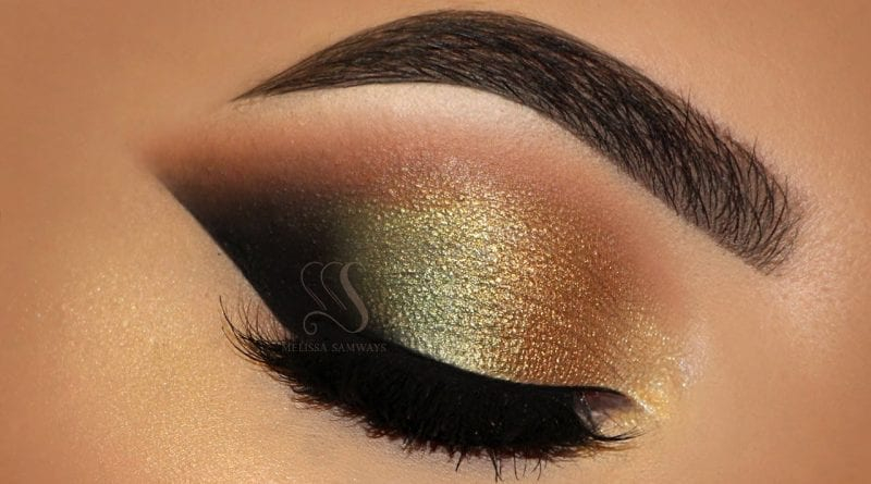 Eye Makeup Green And Gold Golden Green Makeup Tutorial Aurora Lights Melissa Samways