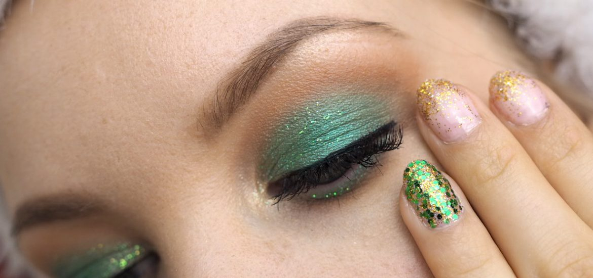 Eye Makeup Green And Gold Green Gold Makeup Tutorial Festive For The Holiday Season