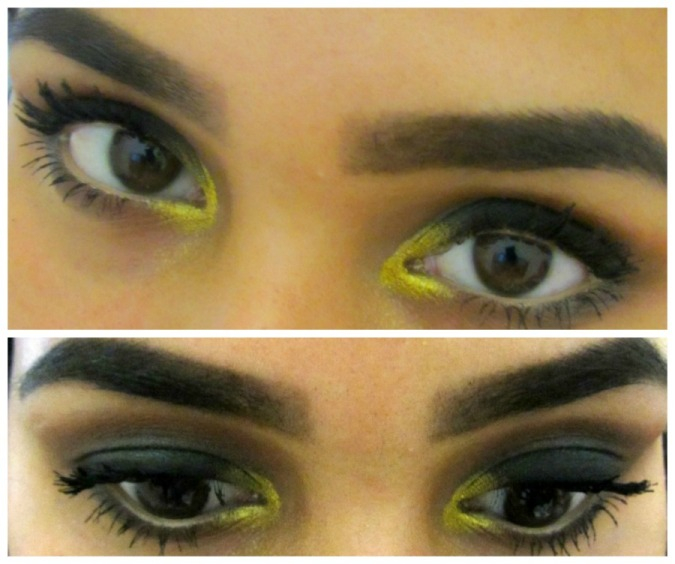 Eye Makeup Green And Gold Smokey Green Gold Eye Makeup Tutorial