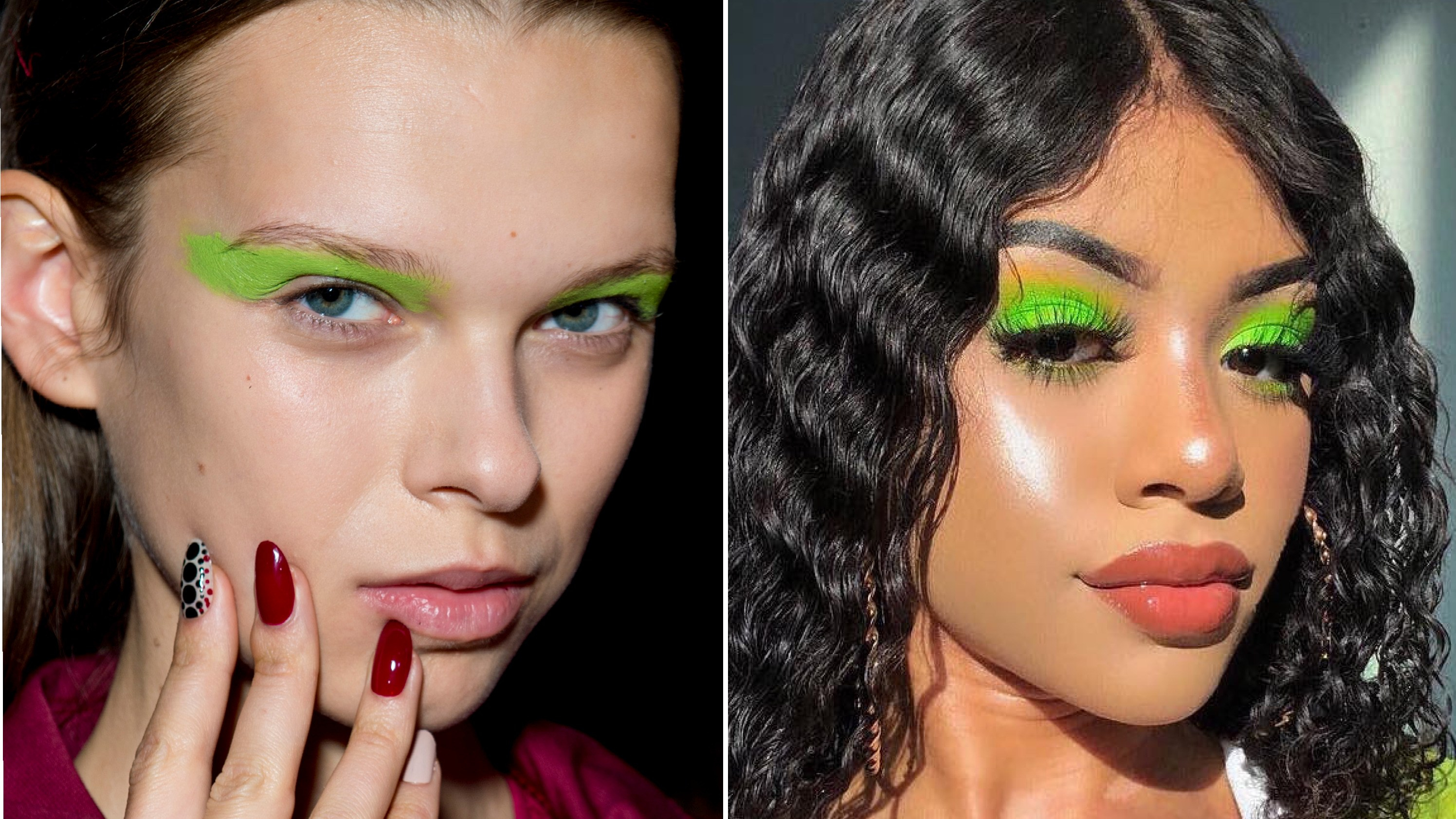 Eye Makeup Green Eyeshadow 9 Spring Makeup Trends Taking Over Instagram In 2018 Allure