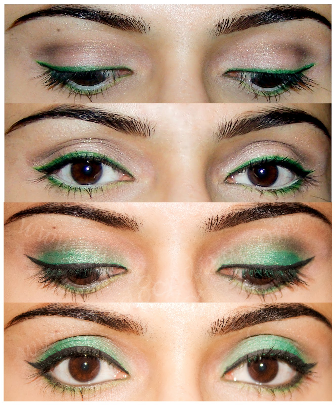 Eye Makeup Green Eyeshadow How To Wearable Green Eyeliner And Green Eyeshadow Look Thedocndiva