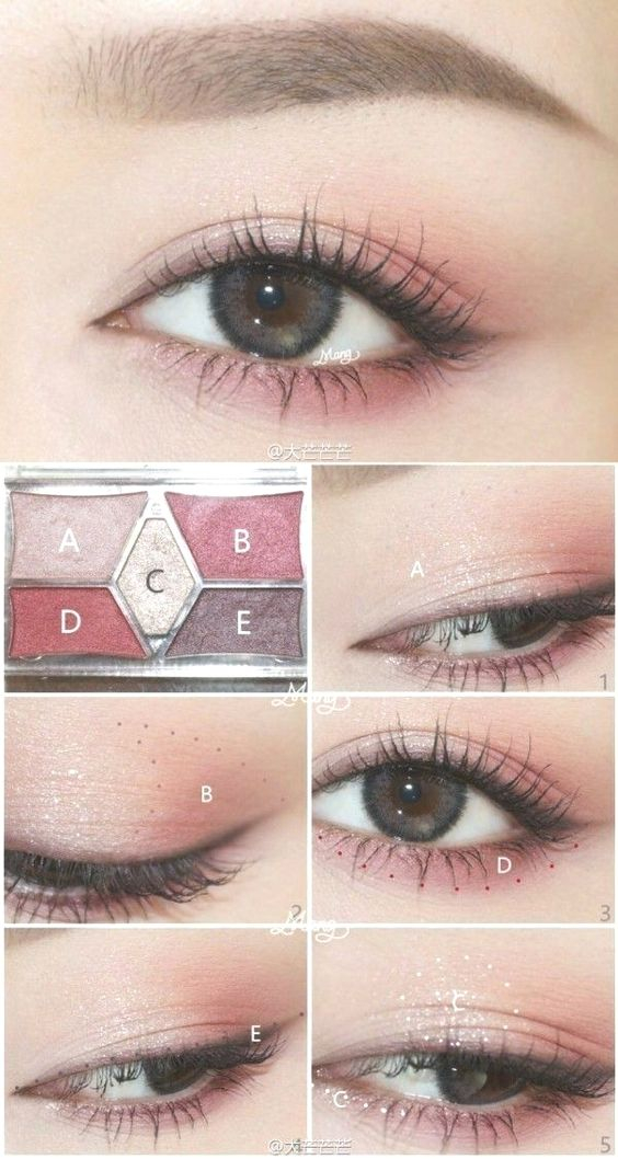 Eye Makeup Korean Style 10 Favorite Japanese Korean Eye Makeup Tutorials From Pinterest