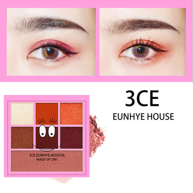 Eye Makeup Korean Style 3ce Eunhye House Profession Eyeshadow Palette With Blush Korean