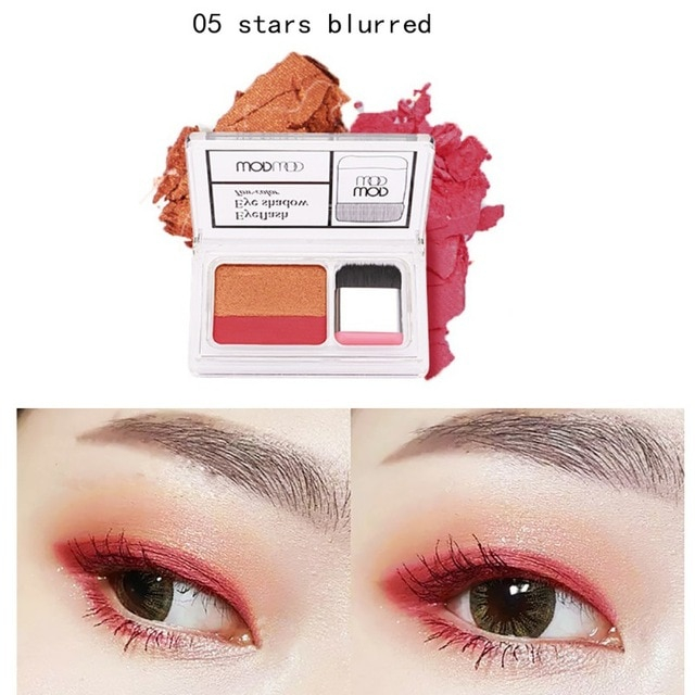 Eye Makeup Korean Style Eyeshadow Korean Style Cosmetics Matte Shimmer Eye Shadow Stamp