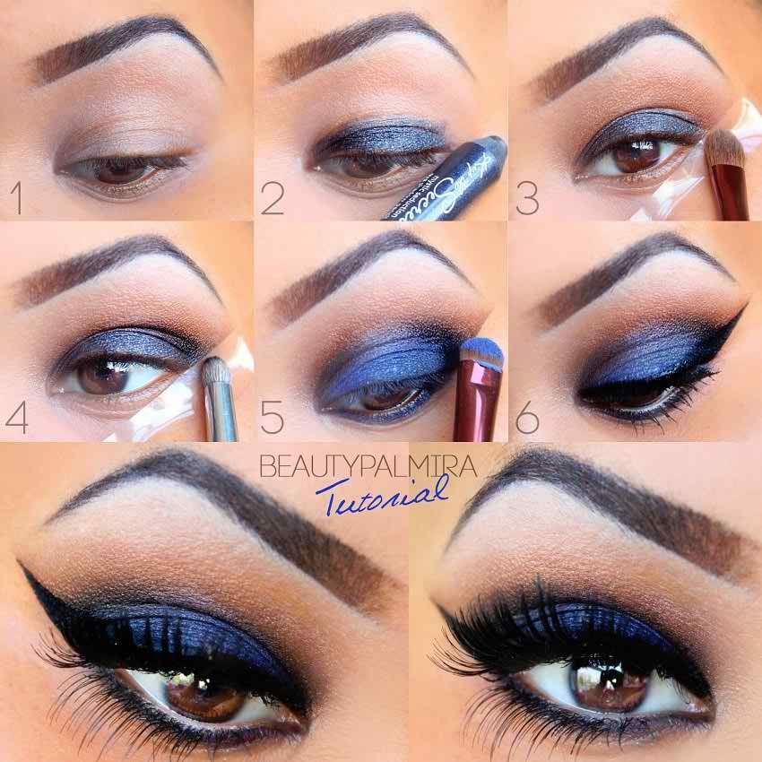 Eye Makeup On Brown Eyes Blue Eye Makeup For Brown Eyes Pictures Photos And Images For