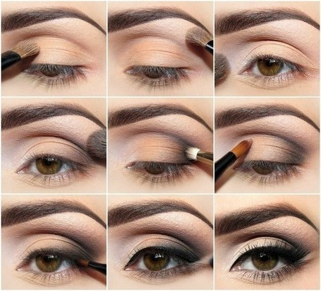 Eye Makeup On Brown Eyes Eye Makeup Tutorial For Brown Eyes