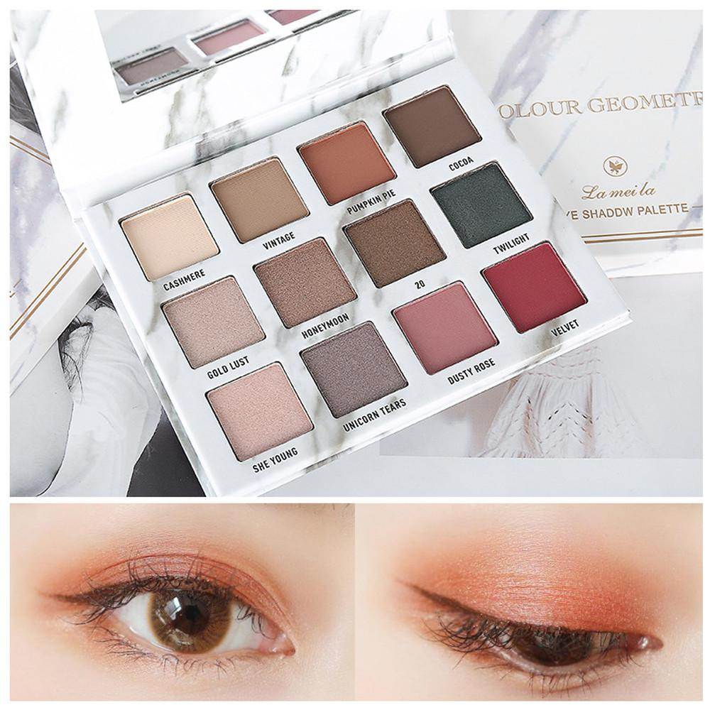 Eye Makeup Procedure Fashion Luxury Golden Matte Nude Eye Shadow Palette Cosmetic Makeup